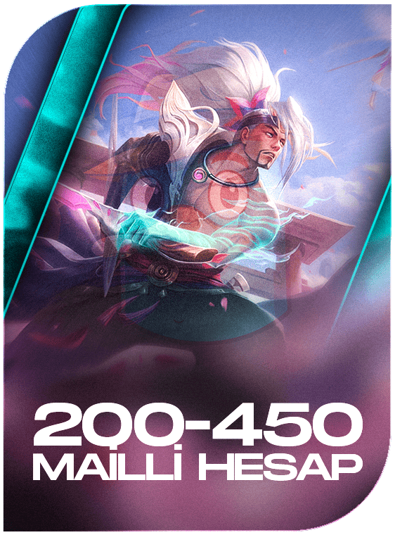 League Of Legends 200-450 Mail Garantili Random Hesap [TR/EUW]