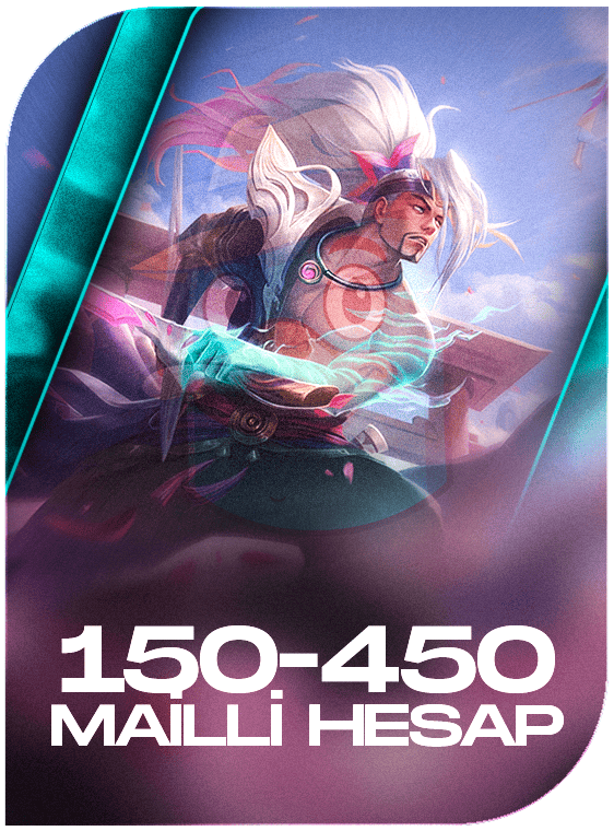 League Of Legends 150-450 Mail Garantili Random Hesap [TR/EUW]