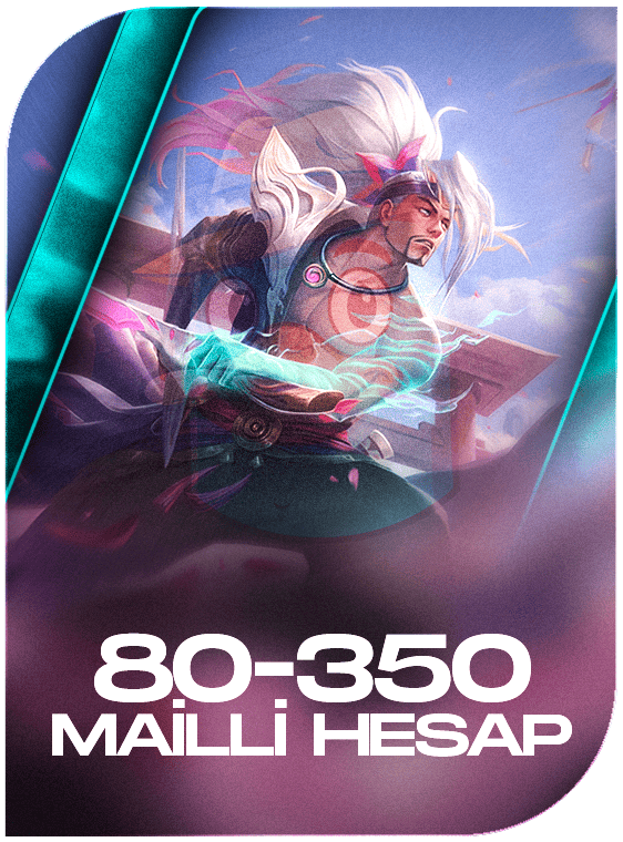 League Of Legends 80-350 Mail Garantili Random Hesap [TR/EUW]