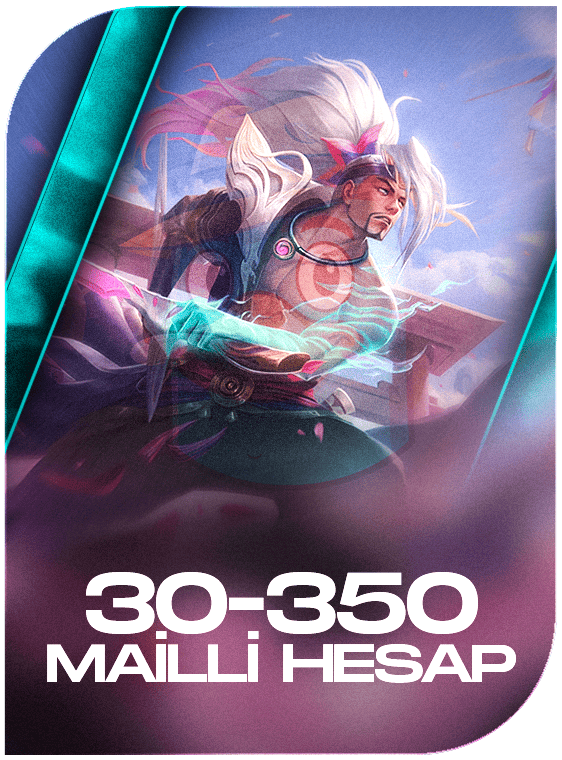 League Of Legends 30-350 Mail Garantili Random Hesap [TR/EUW]