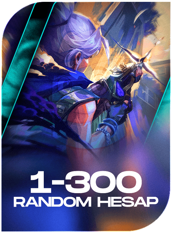 Valorant 1-300 Random Hesap [TR]