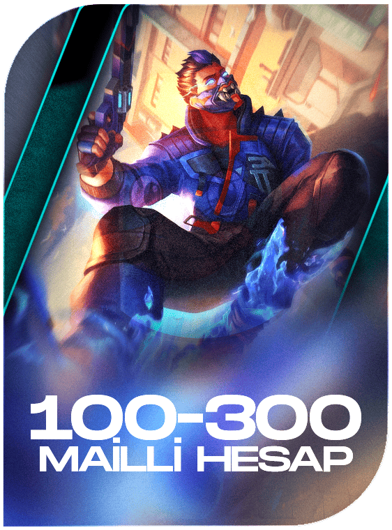 Valorant 100-300 Skin Mail Garantili Random Hesap [TR]
