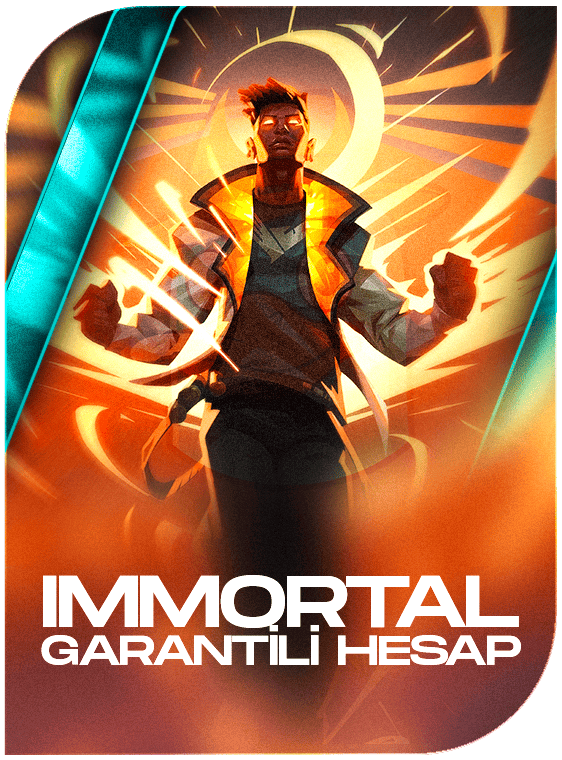 Valorant Immortal Rank & Mail Garantili Hesap [TR]