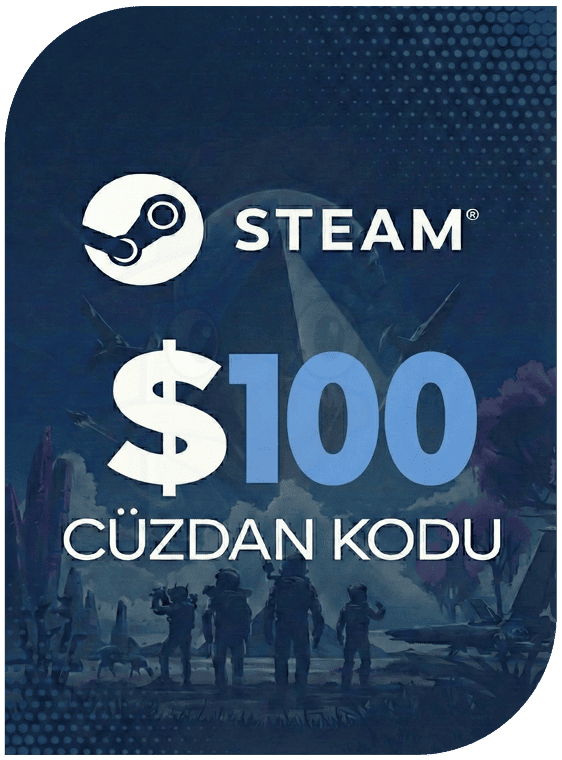 Steam 100 USD Cüzdan Kodu