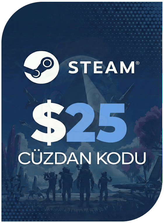 Steam 25 USD Cüzdan Kodu