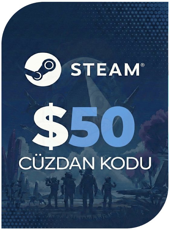Steam 50 USD Cüzdan Kodu